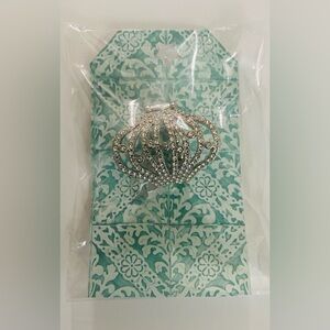 Silver Link Stretch Ring